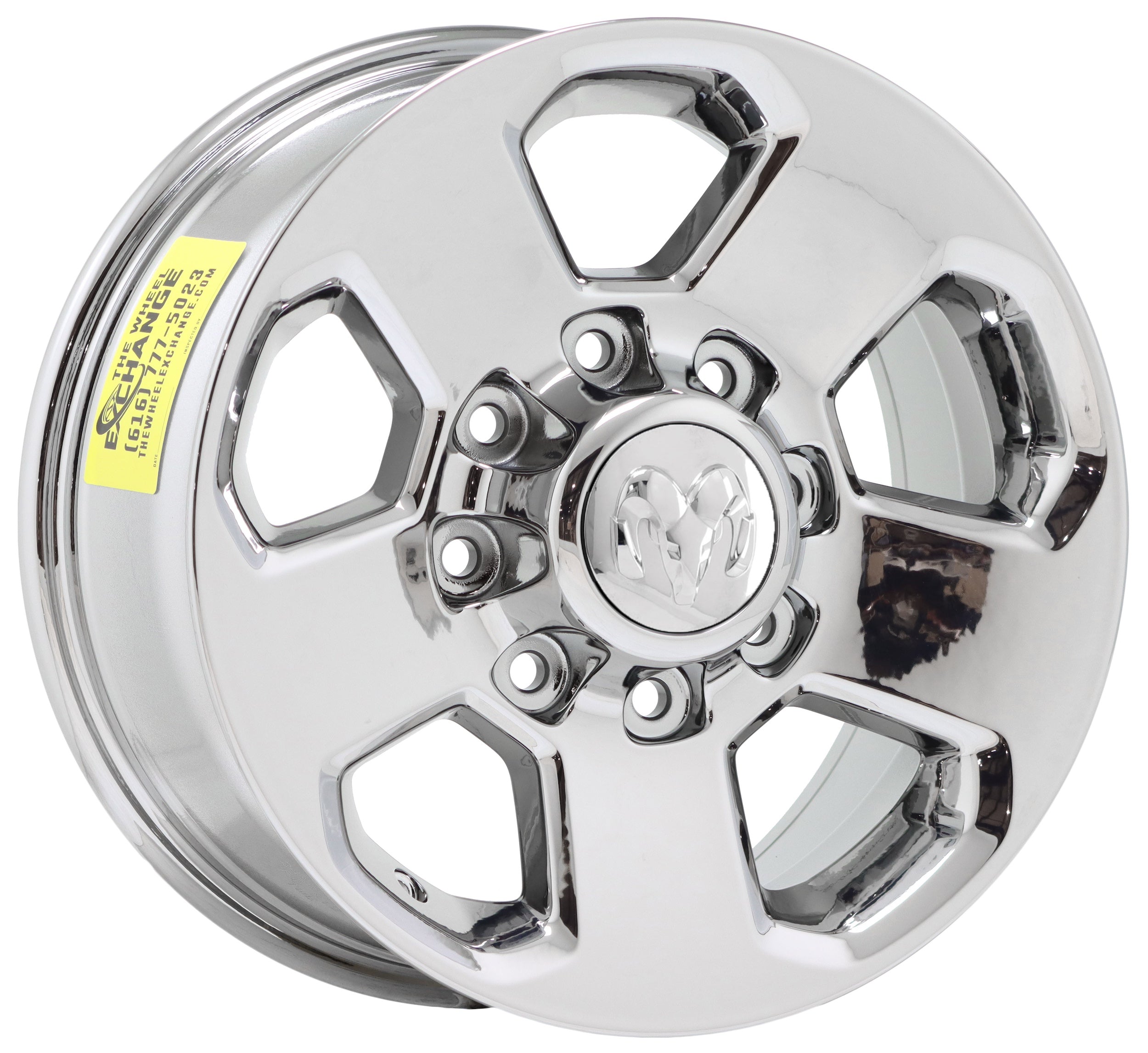 2017 Dodge Ram 2500/3500 OEM Factory Chrome Wheels - 2498 Exchange Program - Perfect for Off-Roading & Truck Customization