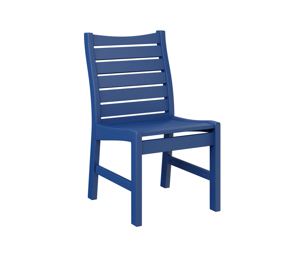 Berlin Gardens Bristol Dining Chair - Sturdy Outdoor Patio Furniture for Garden, Deck, and Poolside Use - Weather-Resistant & Comfortable Seating