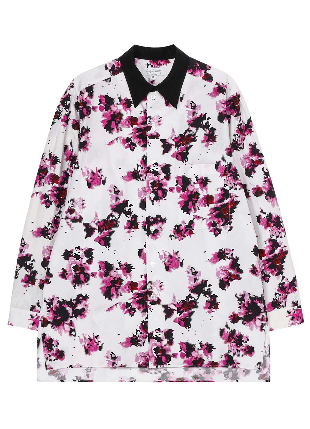 BROAD FLOWER PT BIG BLOUSE - Women's Flowy Boho Blouse with Floral Print, Loose Fit Tunic Top for Casual Wear, Beach Cover-Up & Summer Outfits