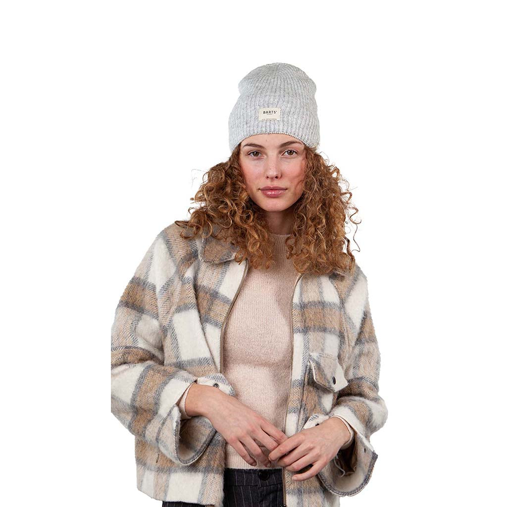 Darty Beanie Hat for Men & Women - Soft Heather Grey Knit Winter Skull Cap - Warm Unisex Cuffed Beanie for Cold Weather, Outdoor Activities & Casual Style