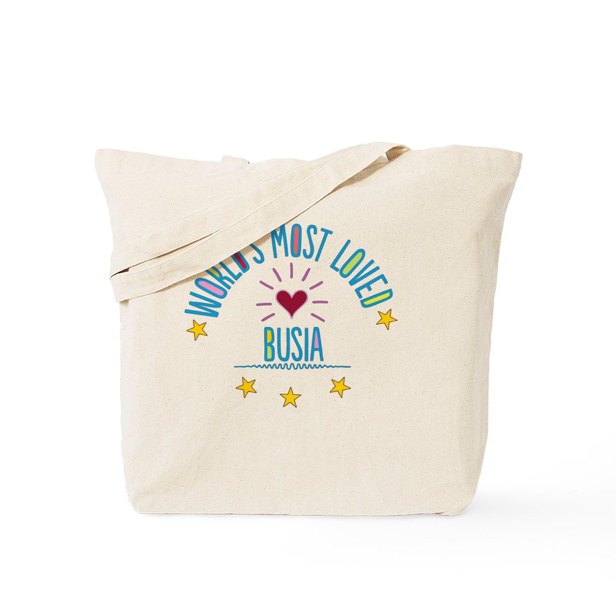 World's Most Loved Busia Tote Bag - Natural Canvas Reusable Shopping Tote for Women | Eco-Friendly Grocery Bag, Beach Tote & Everyday Carry-All