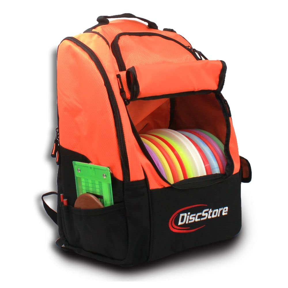 **Disc Store Wanderer Disc Golf Backpack – Durable Frisbee Golf Bag with Padded Storage for Discs & Accessories – Perfect for Travel, Tournaments & Outdoor Play**    *(Use Case: Ideal for disc golf enthusiasts, tournaments, practice sessions, and outdoor adventures.)*