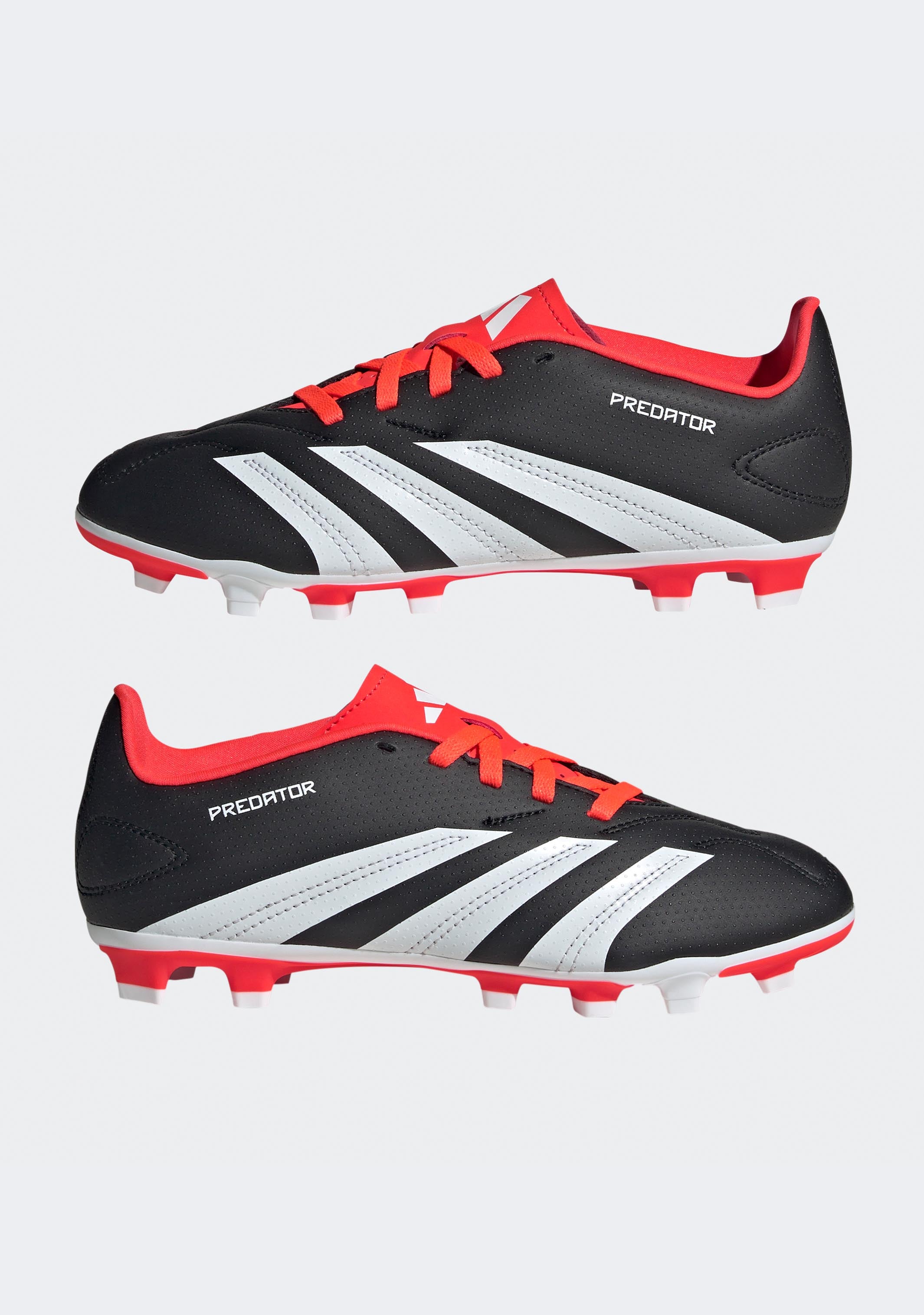Adidas Kids' Predator Club FXG Soccer Cleats - Lightweight Youth Football Shoes for Boys & Girls - Perfect for Turf, Grass & Indoor Play
