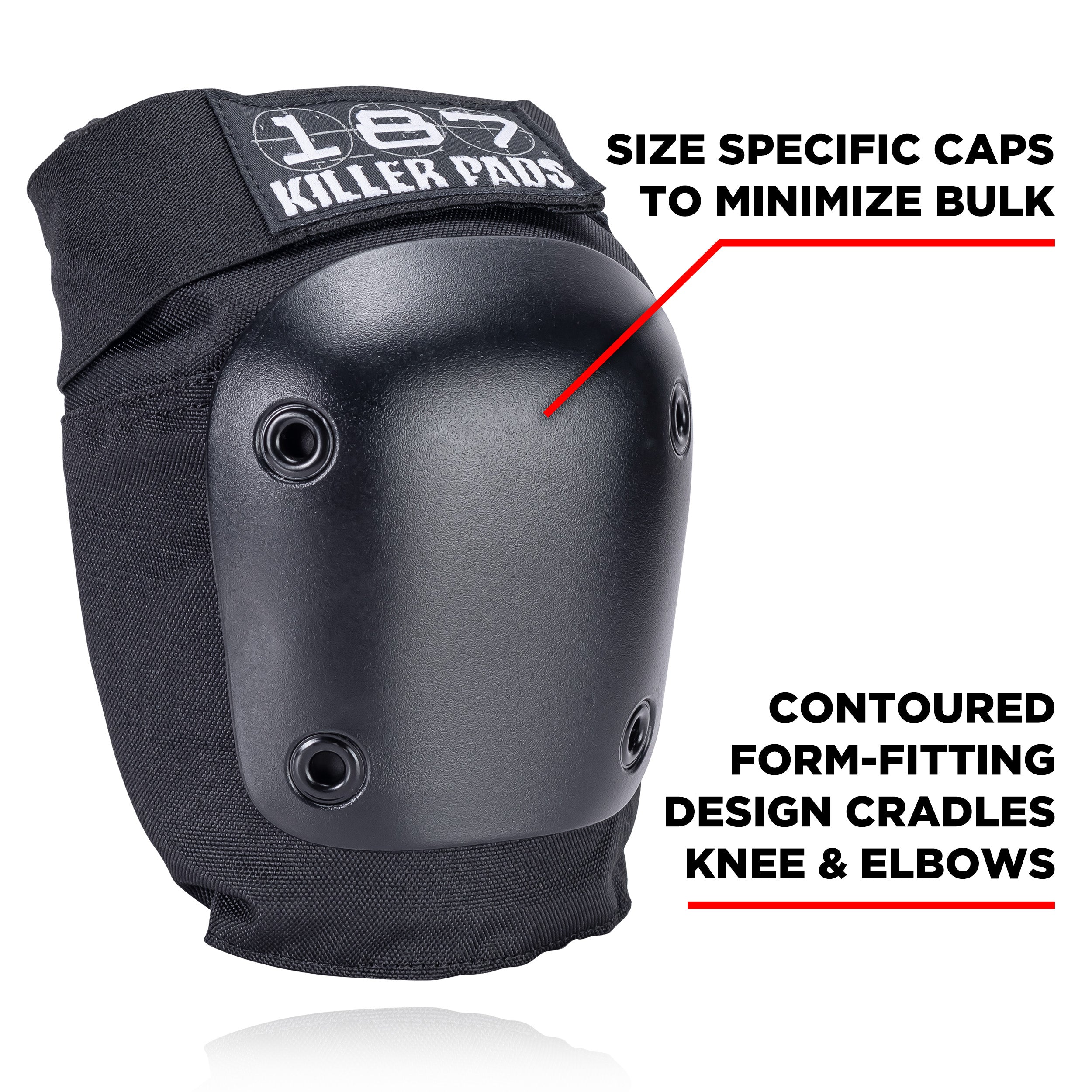 Best Knee & Elbow Pads Set - Protective Gear for Skating, Cycling & Workouts - Black - Perfect for Skateboarders, Bikers & Fitness Enthusiasts