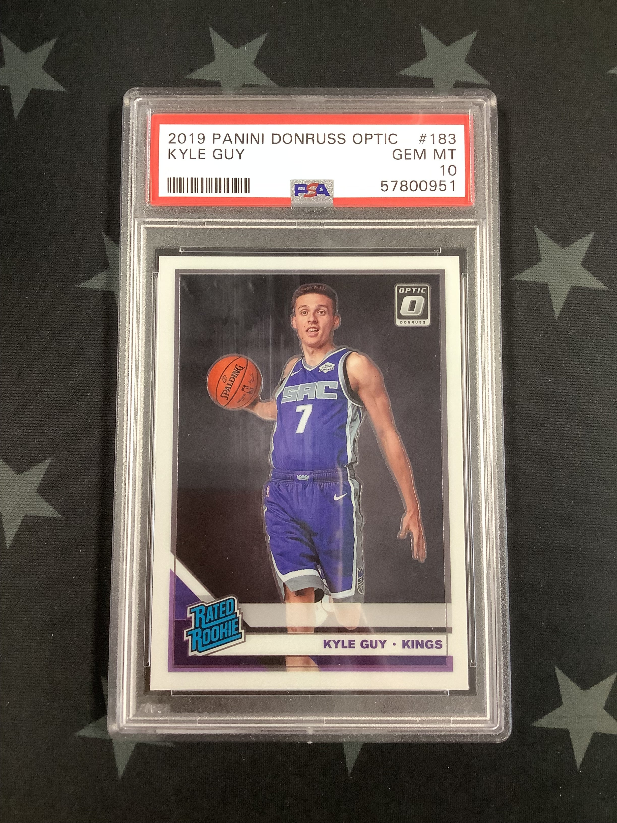2019 Panini Donruss Optic Basketball Kyle Guy #183 PSA GEM MT 10 57800951 - Rare Collectible Basketball Card for Trading & Investment
