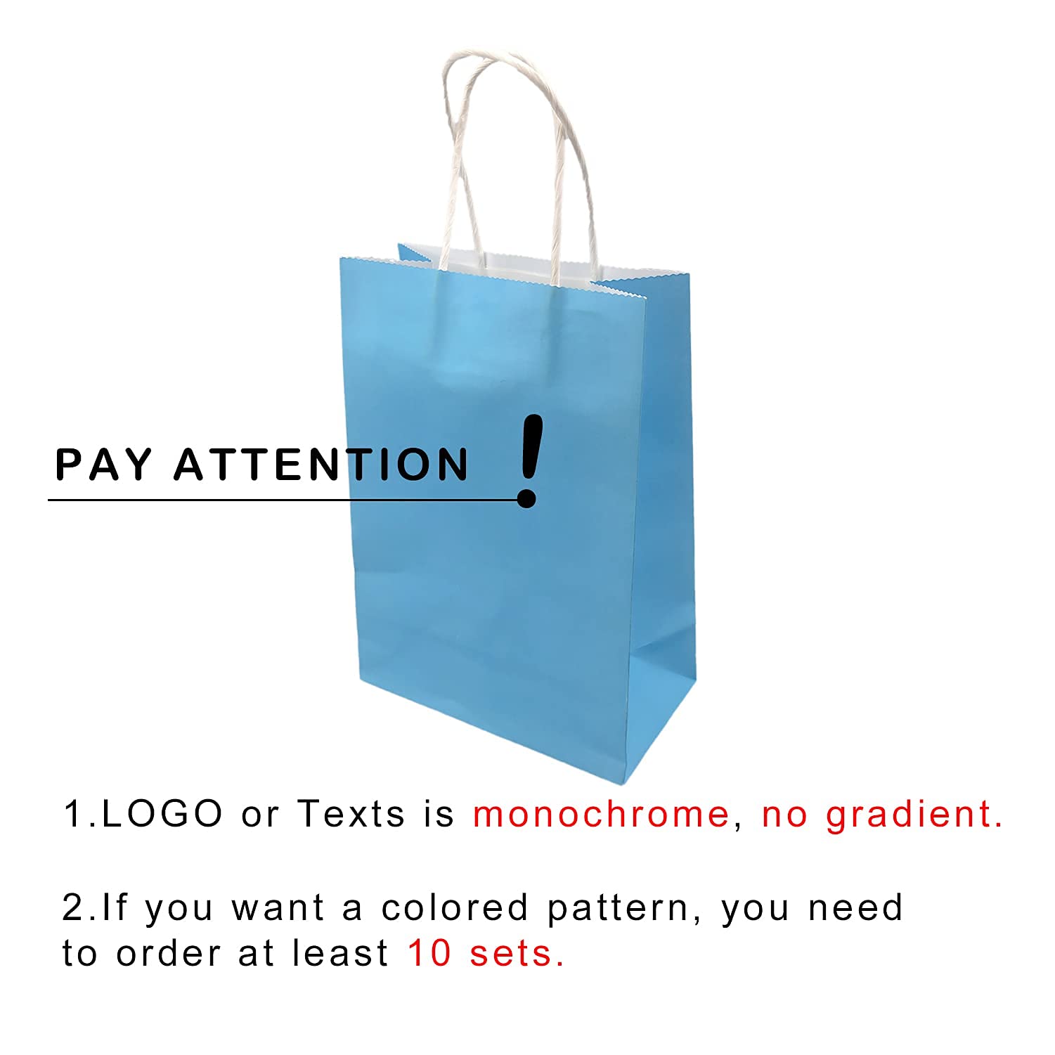 100 Pcs Custom Printed Kraft Paper Bags - 5.91x3.15x8.27 Inch Eco-Friendly Shopping Bags for Retail, Parties, Gifts & Supermarkets | Reusable Merchandise & Grocery Bags