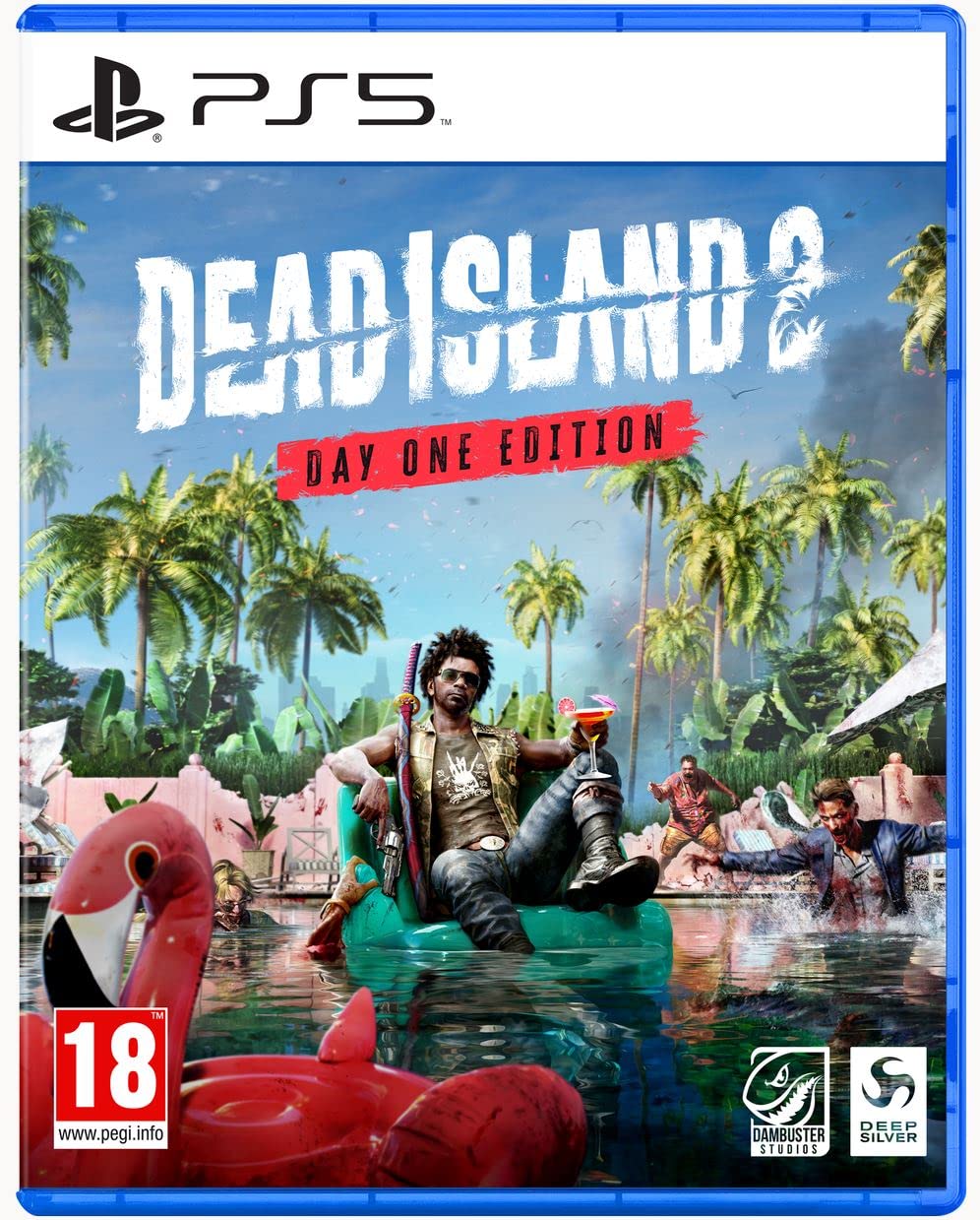 Dead Island 2 Day ONE Edition for PS5 - Sony PlayStation 5 Game | Post-Apocalyptic Zombie Survival Adventure for Horror Game Fans