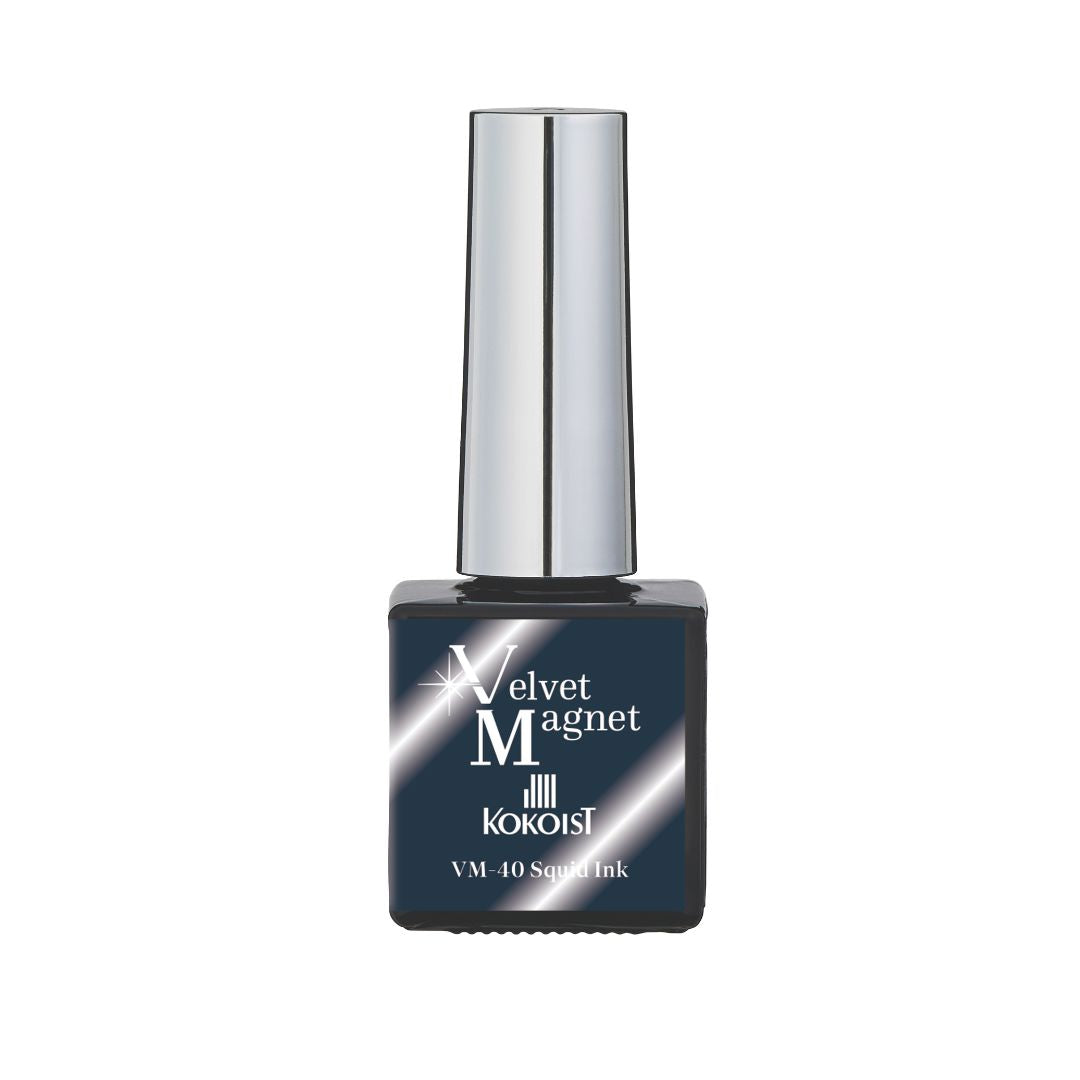 Kokoist Velvet Magnet VM 40 Squid Ink - Premium Nail Gel Polish for Long-Lasting Manicures | Perfect for Salon & Home Nail Art Designs