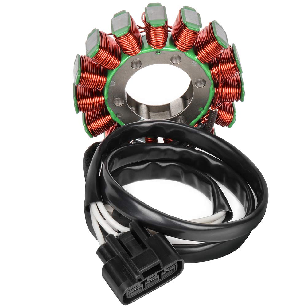 CCIYU Magneto Stator Replacement for 2009-2012 Kawasaki Ninja ZX6R Motorcycle - High Performance Electrical Part for Smooth Engine Operation & Charging System