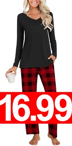 Red Plaid+black