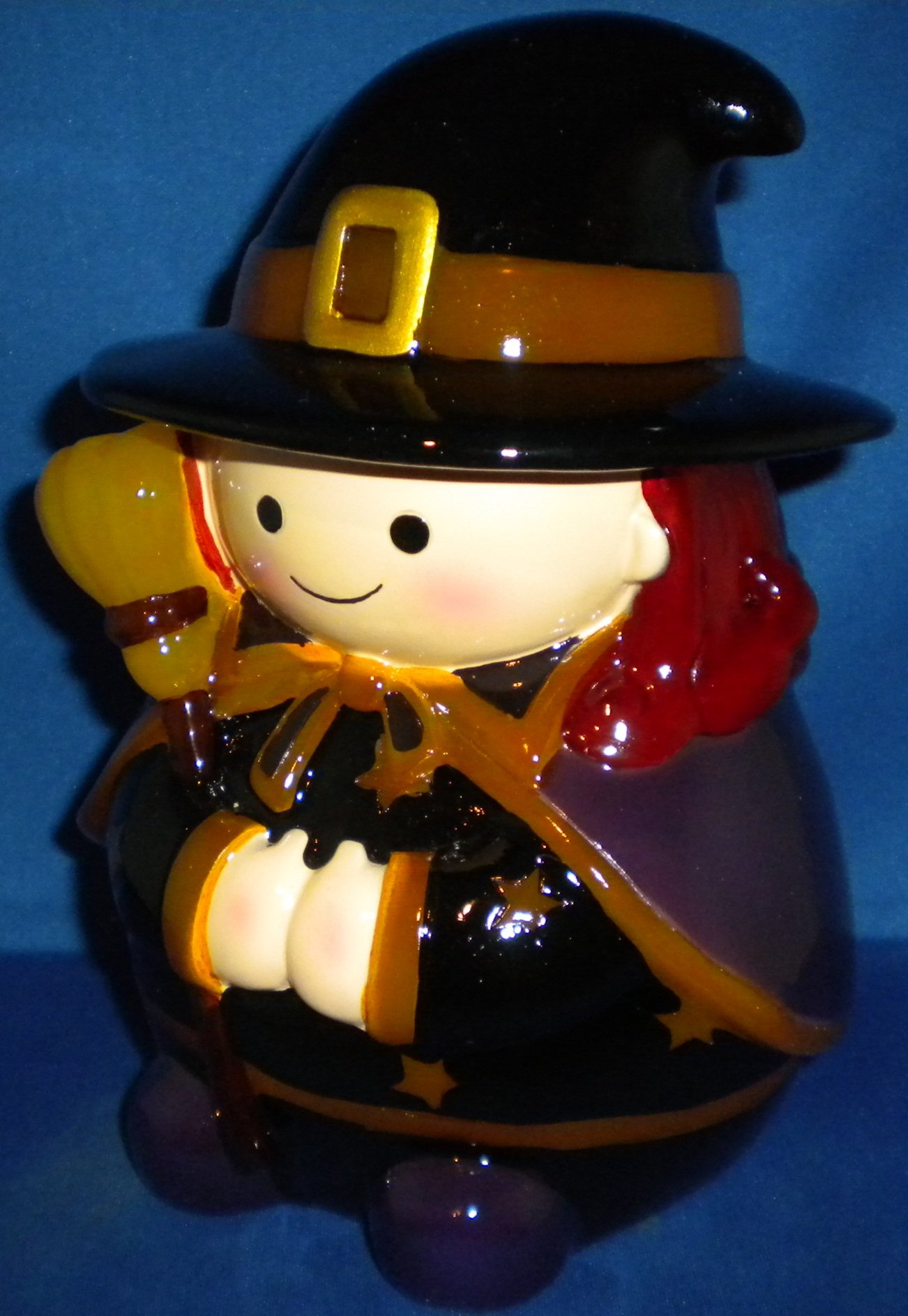 Halloween LED Night Light - Witch Design for Spooky Home Decor | Perfect for Kids' Room, Party Decorations & Holiday Atmosphere