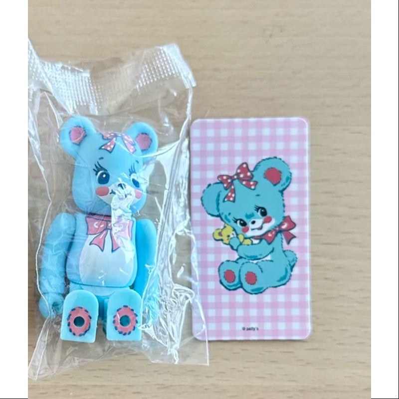 Bearbrick Series 48 Artist Swimmer Blue 100% Collectible Vinyl Art Toy - Perfect for Display, Gifts & Anime Collections