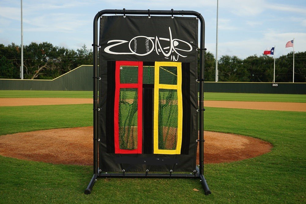 Zone In Pitching Target 2.0 - New & Improved Baseball Practice Trainer | Perfect for Backyard Drills, Team Training & Pitching Accuracy Improvement