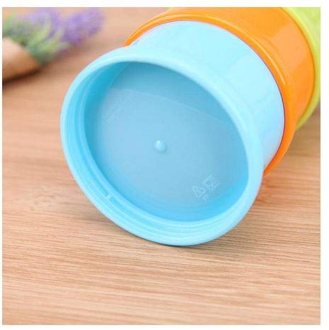 Eco-Friendly BPA-Free 3-Layer Baby Food Storage Container | Portable Spill-Proof Powder & Snack Container | Multi-Purpose Tiffin Box for Travel, School & Home Use