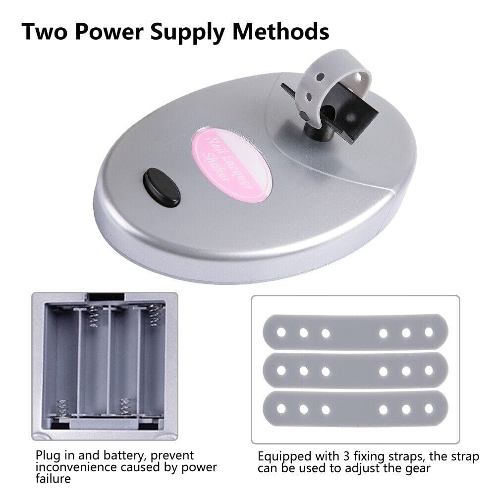 Professional Nail Polish Shaker & Gel Mixer - Fast Drying, Vibrant Colors for DIY Manicures & Salon Use - Perfect for Nail Artists & At-Home Nail Care