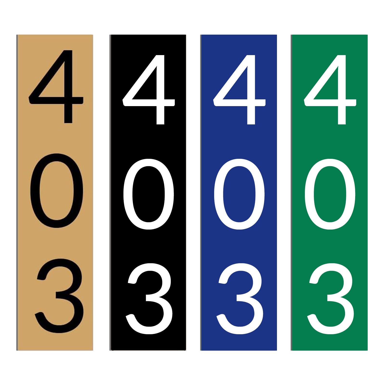 Custom Aluminum Reflective Address Plaque - Personalized Horizontal House Number Sign for Outdoor Use - Durable Mailbox, Door & Street Address Plaque for Enhanced Home Visibility & Security