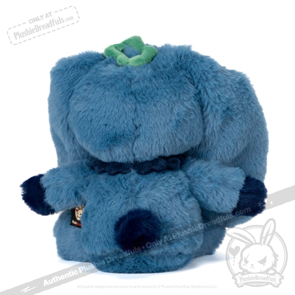 Plushie Dreadfuls Blueberry Bunny Stuffed Animal - Soft Plush Toy for Kids, Cute Bunny Plushie for Bedroom Decor & Gift Giving