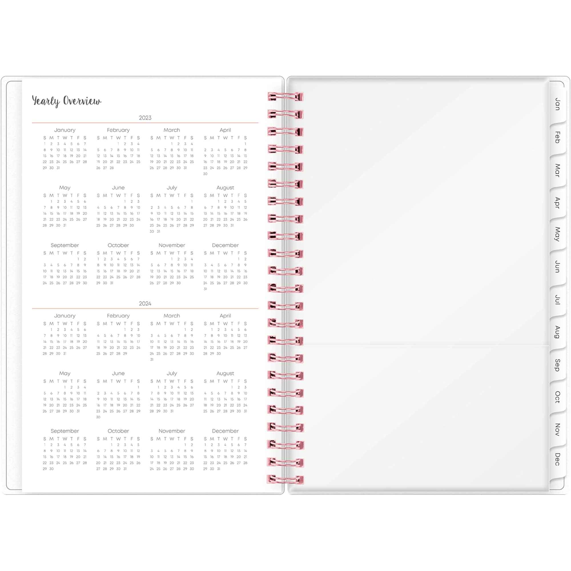 Blue Sky 2023 Weekly & Monthly Planner - January to December 5