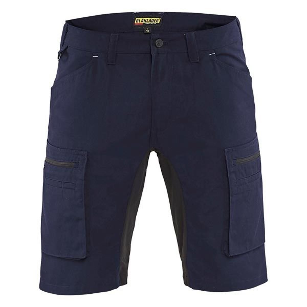 Blaklader C50 Stretch Work Shorts - Dark Navy Blue/Black | Durable & Comfortable Workwear for Construction, Landscaping & Outdoor Jobs