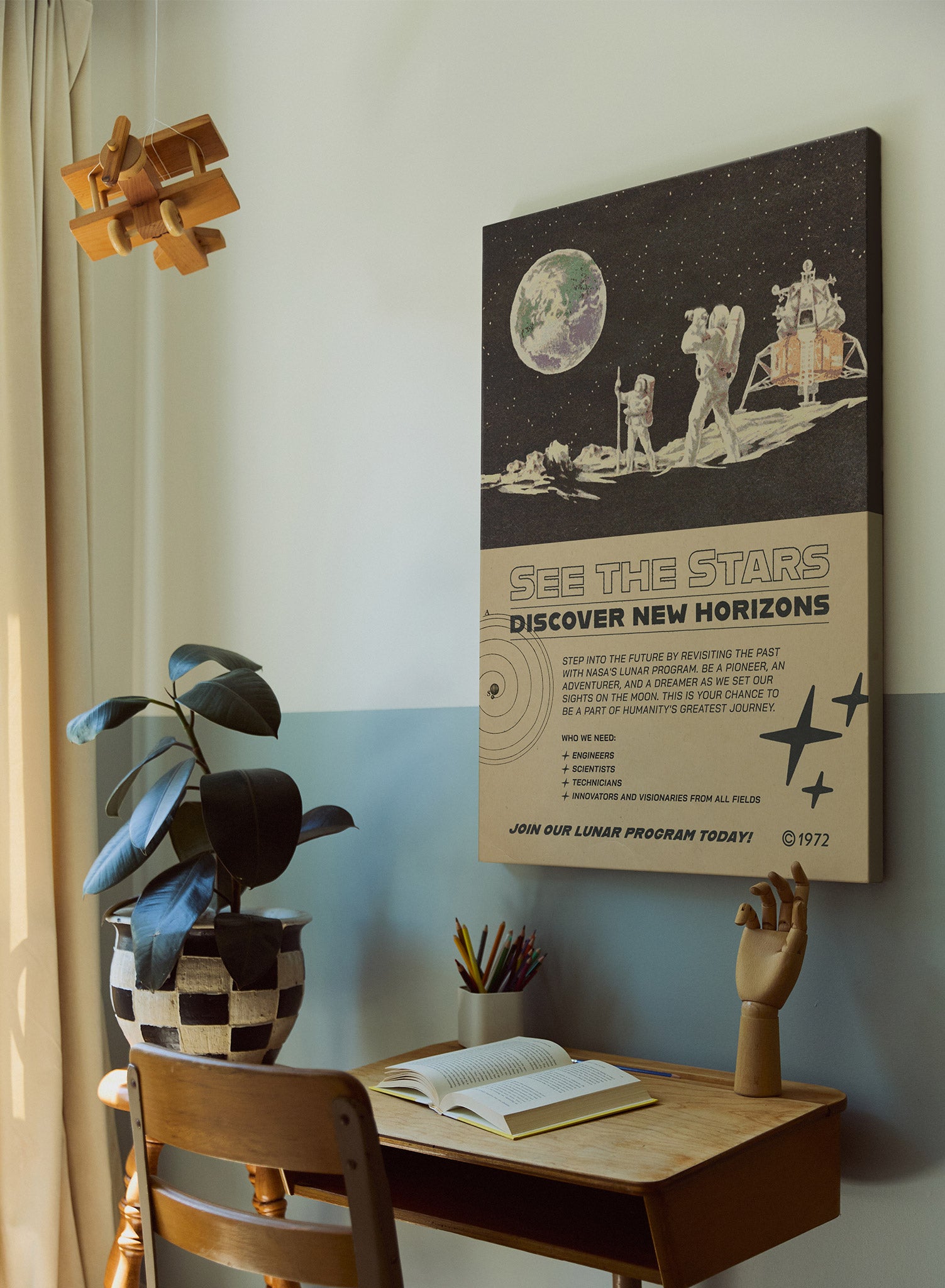New Horizons Space Exploration Poster - NASA Solar System Wall Art for Home, Office & Classroom Decor - Perfect for Astronomy Enthusiasts & Science Teachers