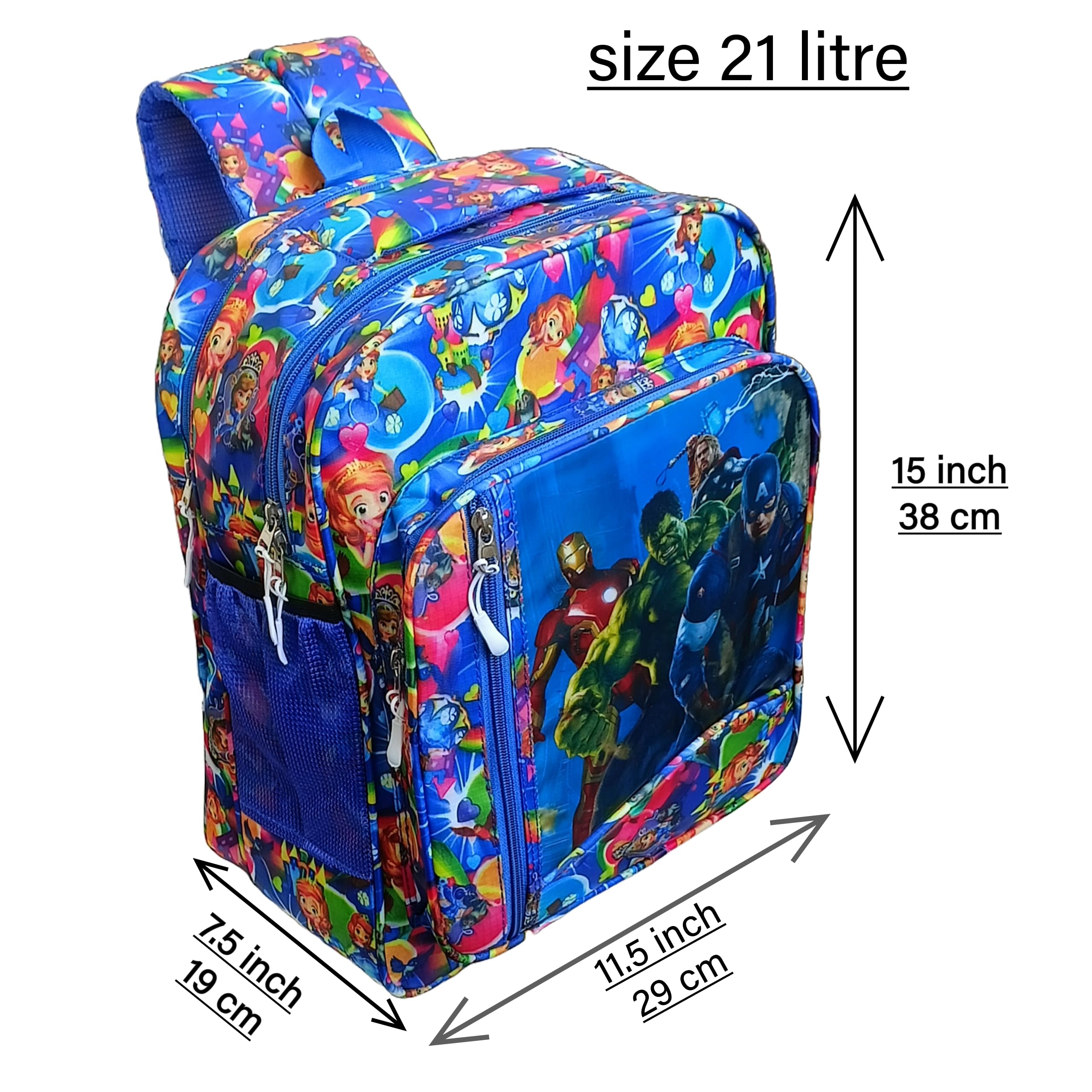 Jetayu Kids Backpack - Waterproof & Lightweight School Bag for Boys & Girls | Durable Bookbag with Colorful Designs | Perfect for School, Travel & Daily Use