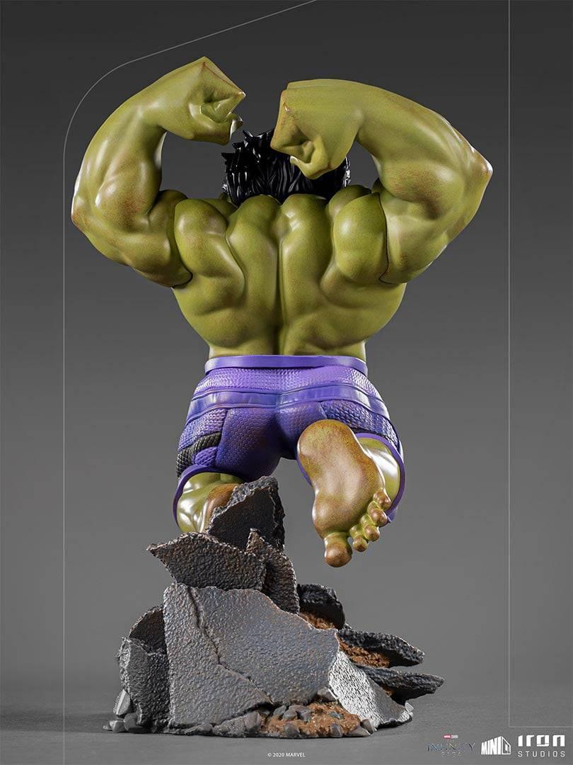 Iron Studios The Infinity Saga Hulk MiniCo Figure - Collectible Marvel Avengers Action Figure for Display & Gifts