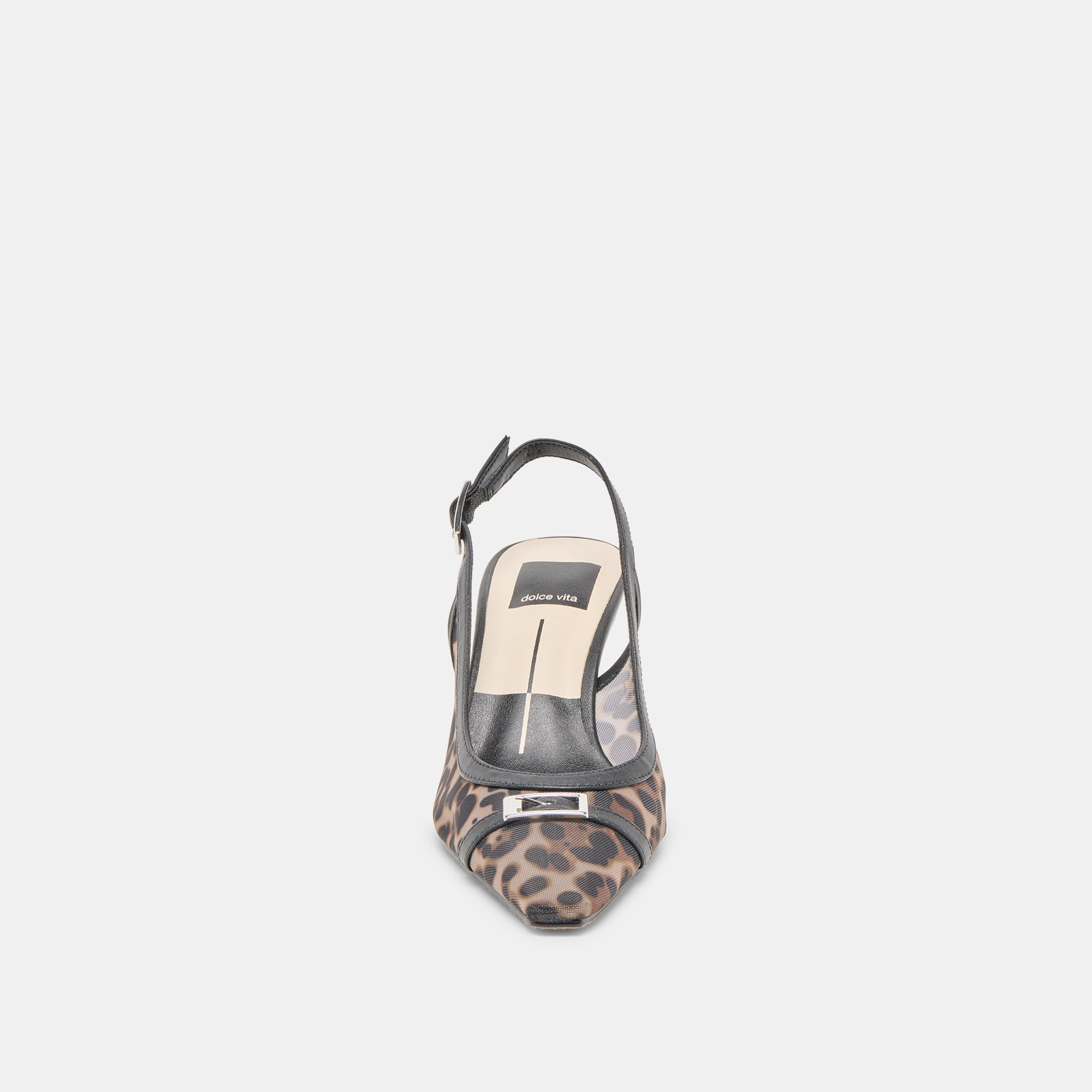 LORINE Women's Leopard Print Mesh High Heels - Stylish Party & Evening Dress Shoes for Women