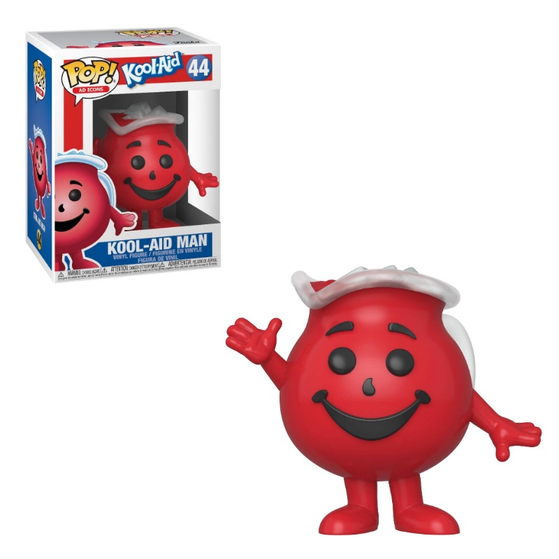 Funko Pop! AD ICONS: Kool Aid Man #44 - Collectible Vinyl Figure for Fans & Decor - Perfect for Office, Gaming Room & Pop Culture Displays