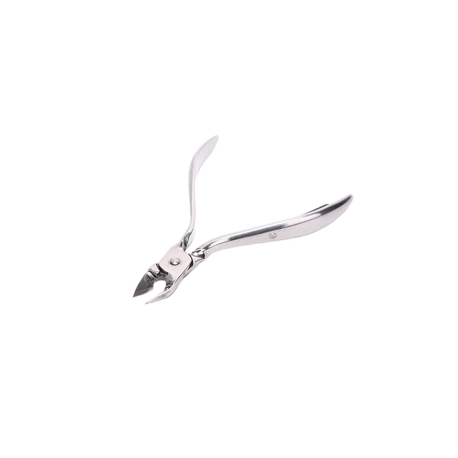 Professional Stainless Steel Toe Nail Clippers & Cuticle Nipper - Manicure Pedicure Tool for Nail Care, Trimming & Beauty | Perfect for Home, Salon & Travel Use