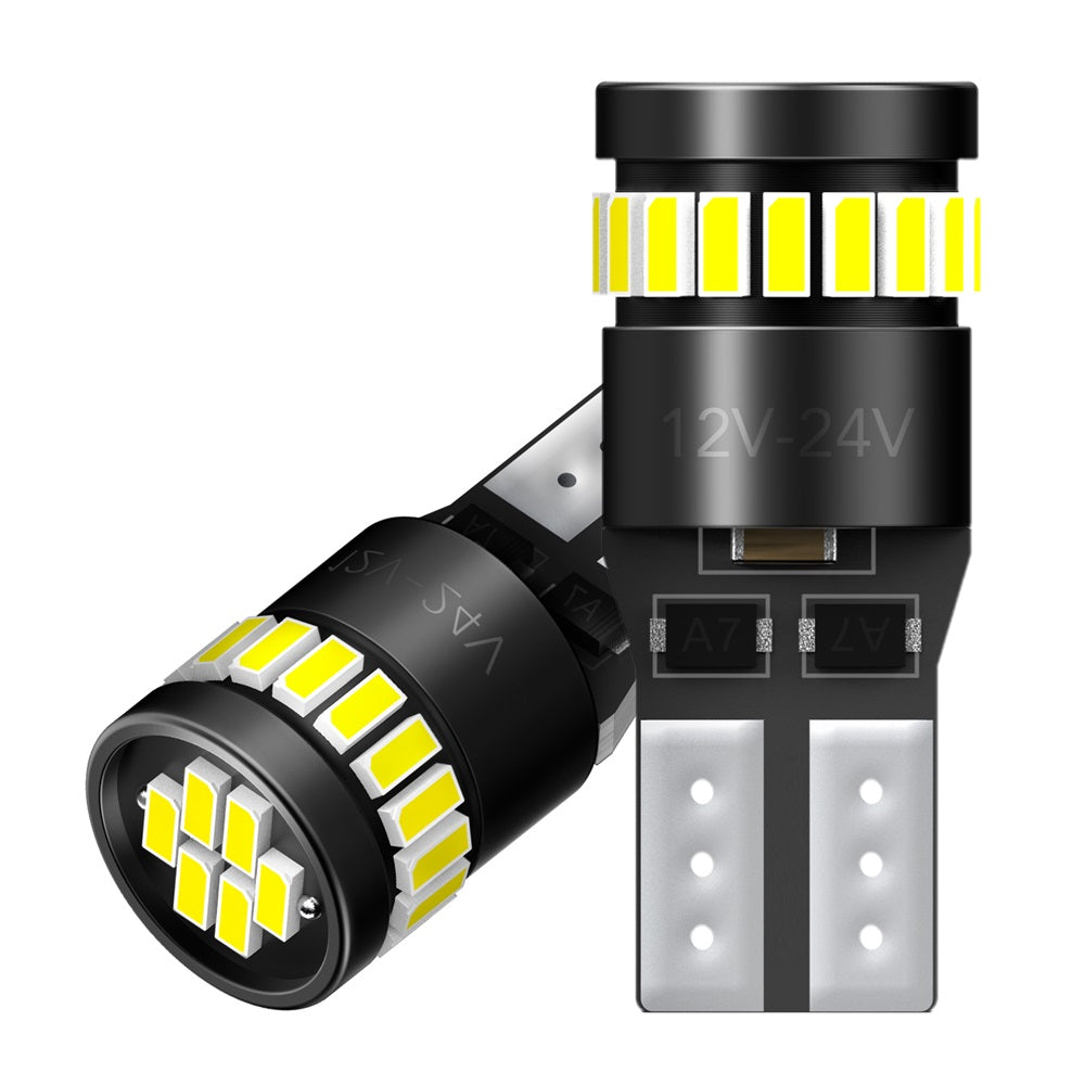 2024 Toyota Tundra License Plate Light - Super Bright T10 LED Bulb (Pack of 2) - Easy Installation & Waterproof - Perfect for Night Driving & Enhanced Vehicle Appearance