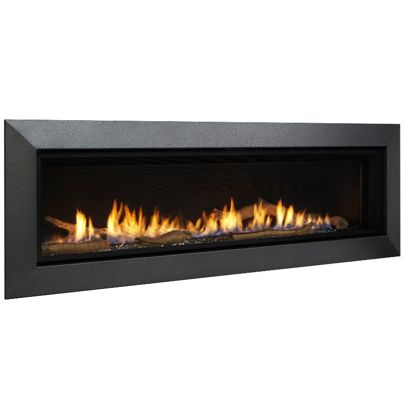 Majestic Echelon II 60-Inch Linear Direct Vent Gas Fireplace - ECHEL60IN | Modern Home Heating Solution for Living Rooms & Patios