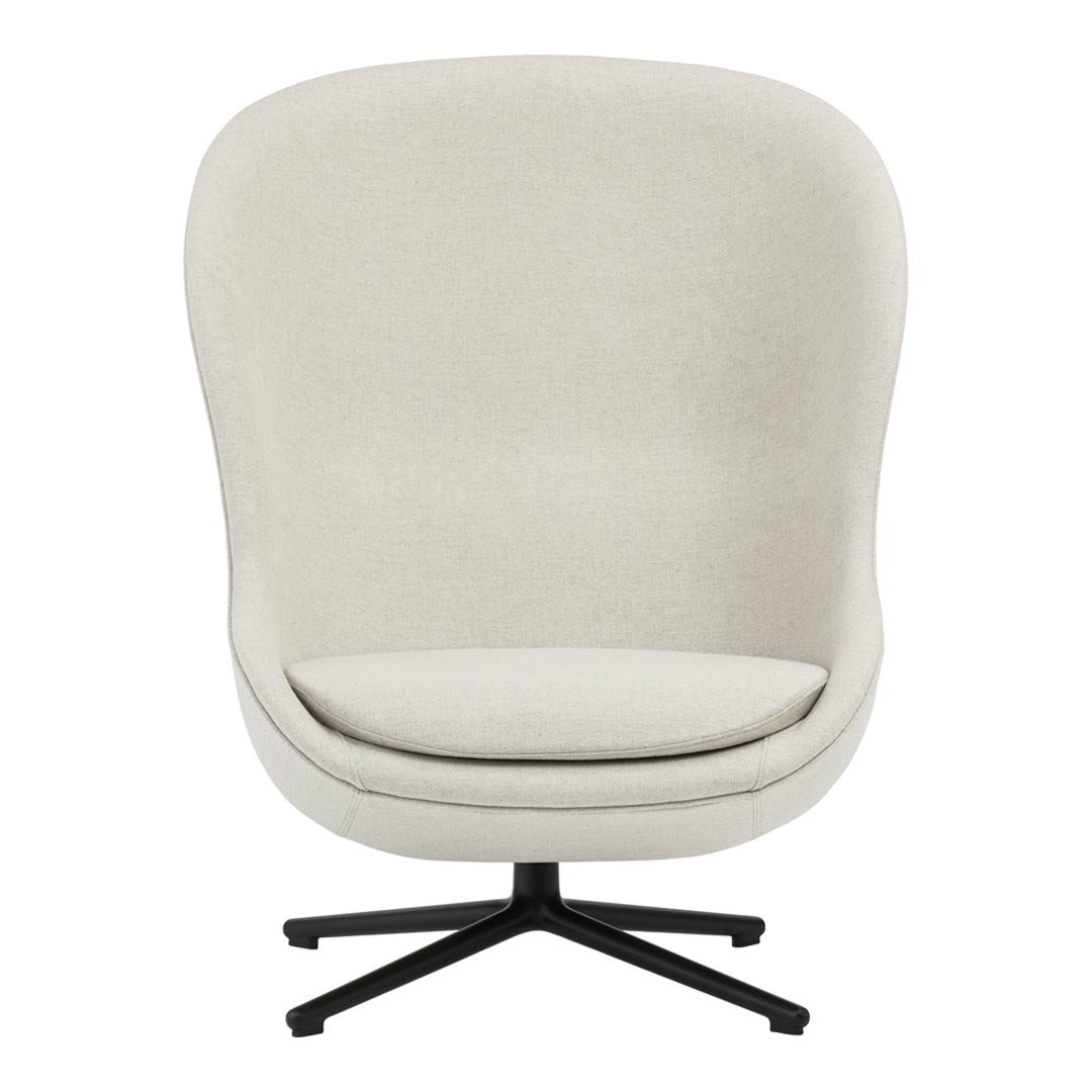 Premium Hyg Lounge Chair with 360° Swivel Base - Modern Accent Chair for Living Room, Bedroom or Office - Ergonomic Comfort for Relaxing & Reading