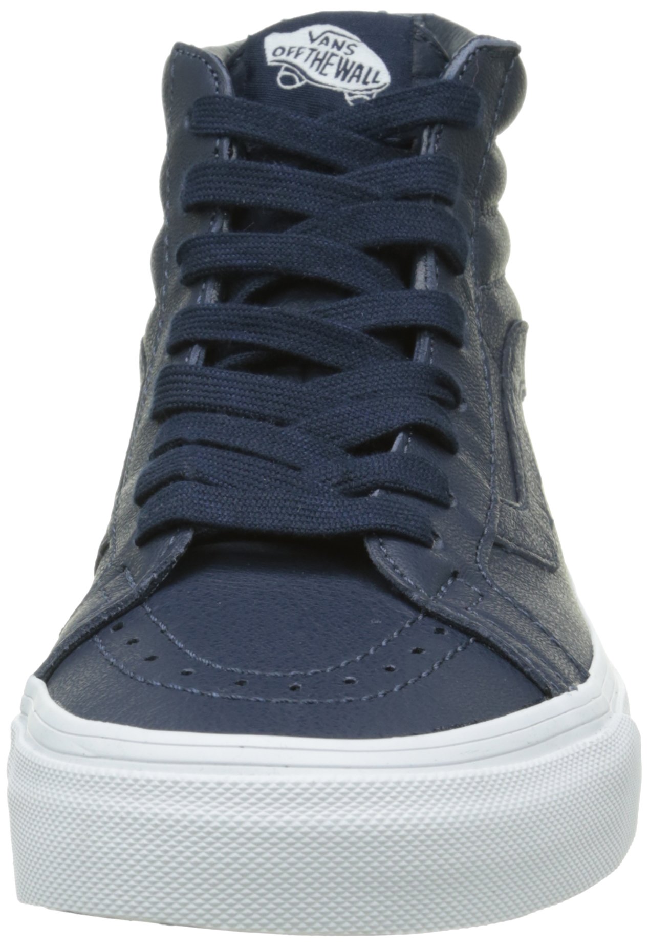 Vans Men's Premium Leather SK8-Hi Reissue Zip Sneakers - Classic High-Top Skate Shoes for Streetwear & Casual Style | Durable & Comfortable for Skating, Walking & Daily Wear