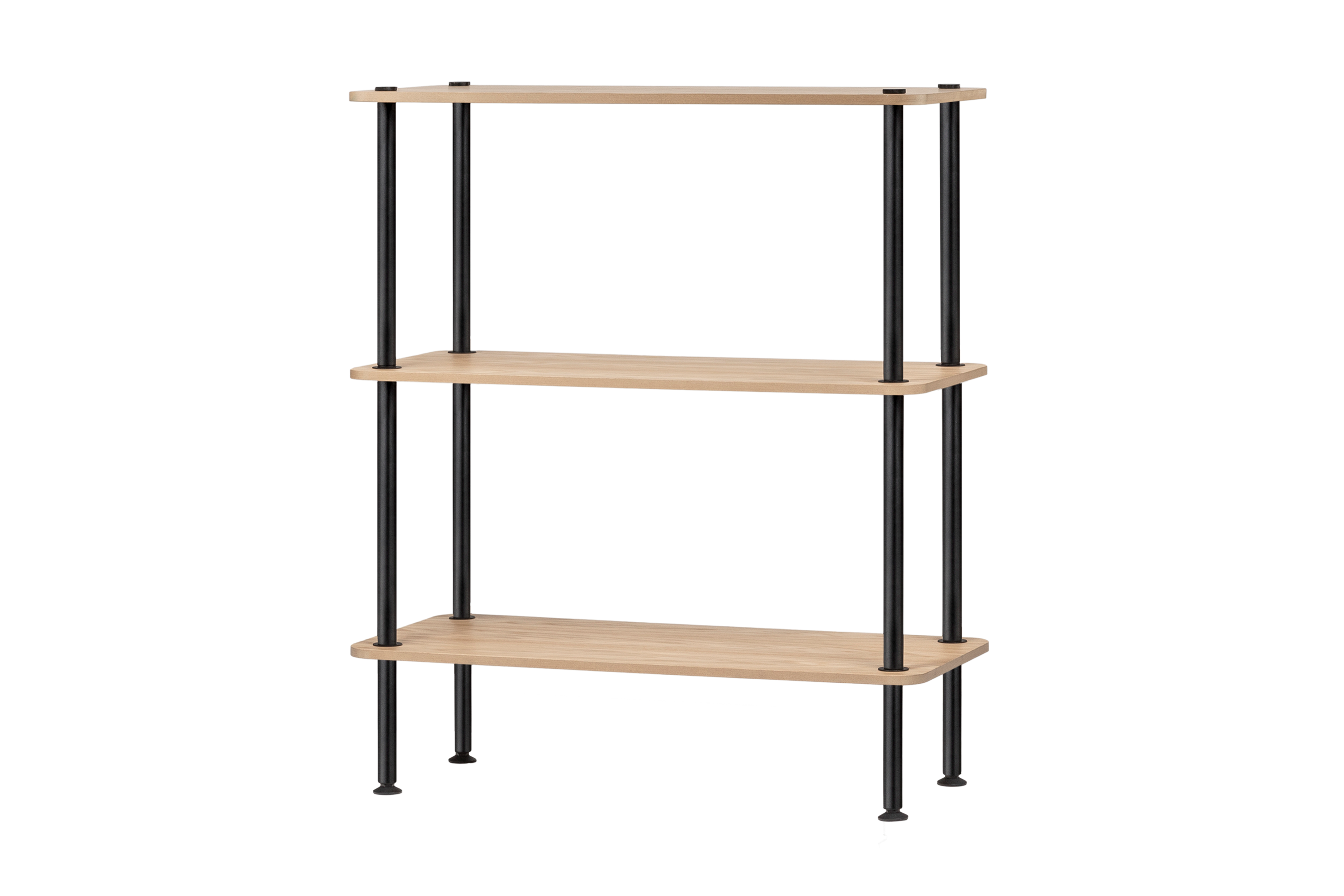 3-Tier Teidi Bookcase - Sturdy Wooden Bookshelf for Home, Office & Dorm Organization - Perfect for Storing Books, Decor & Essentials