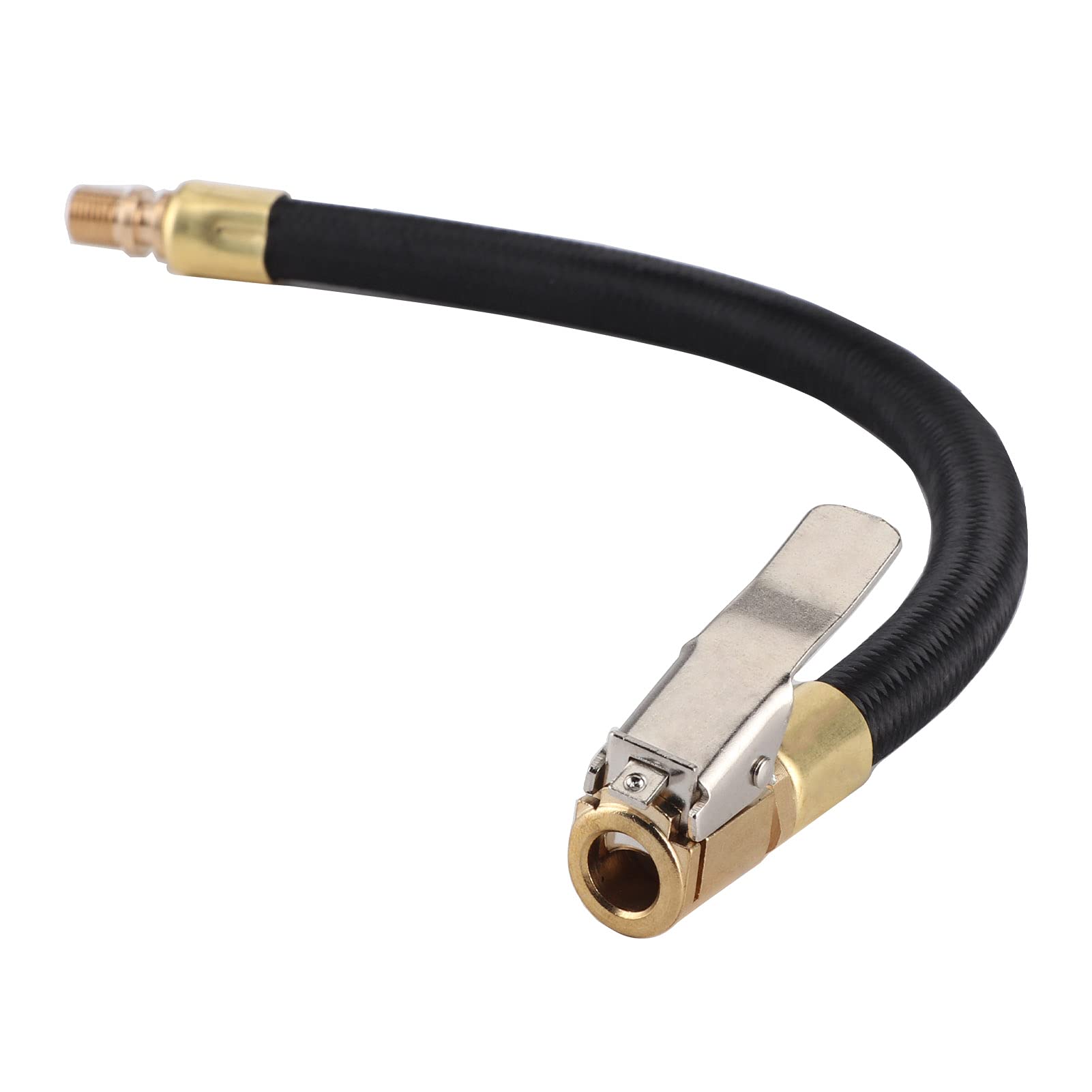 Premium Tire Inflator Hose with Quick Inflation Chuck - Heavy Duty Extension Tube for Car, Motorcycle & Bike Tires | Perfect for Roadside Emergencies, Garage Use & Travel Accessories