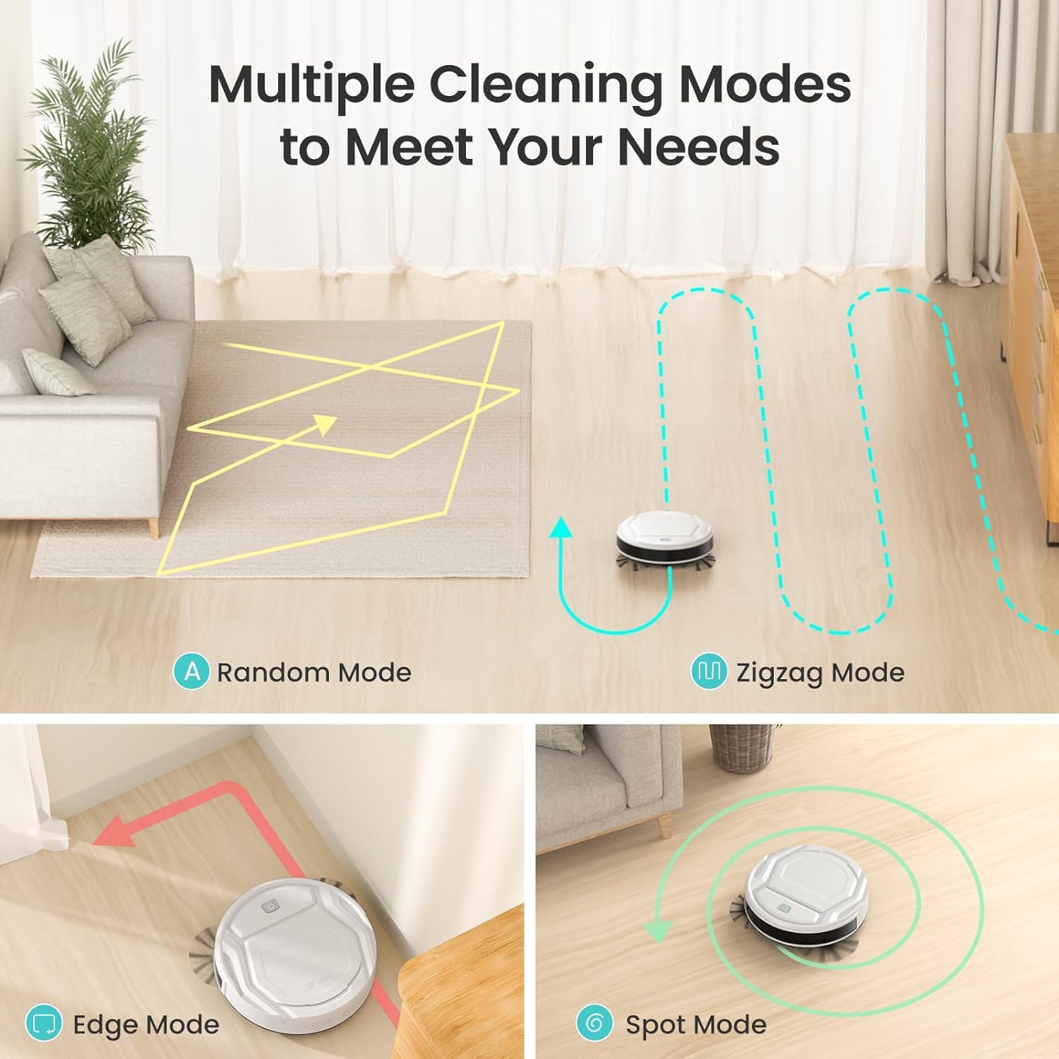 Lefant Robot Vacuum Cleaner - Ultra Slim 2.85