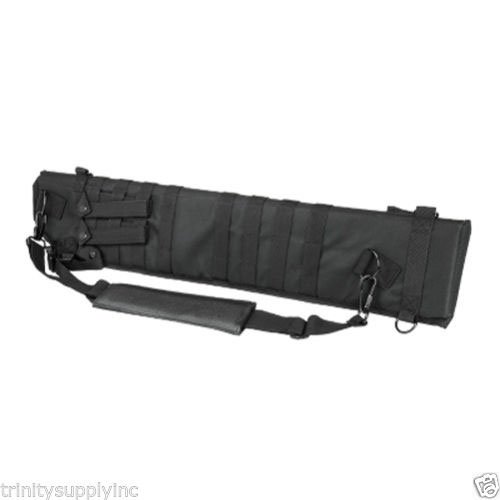 TRINITY Tactical Shotgun Sling - Molle Padded Rifle Scabbard for Hunting, Range & Military Use - Shoulder Bag for ATV, Motorcycle, Truck & Quad Carry - Soft Storage Holster for Secure Transport