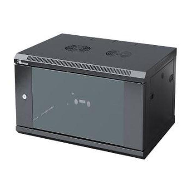 X2 Racks 6RU Single Section Wall Mounted Cabinet - Heavy Duty 19 Inch Network Server Rack for Data Center, Office & Home Use