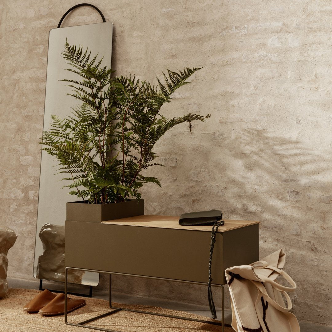 Ferm Living Adorn Mirror - Modern Decorative Wall Mirror for Living Room, Bedroom & Entryway - Stylish Home Decor & Functional Mirror for Vanity, Hallway & Dressing Area