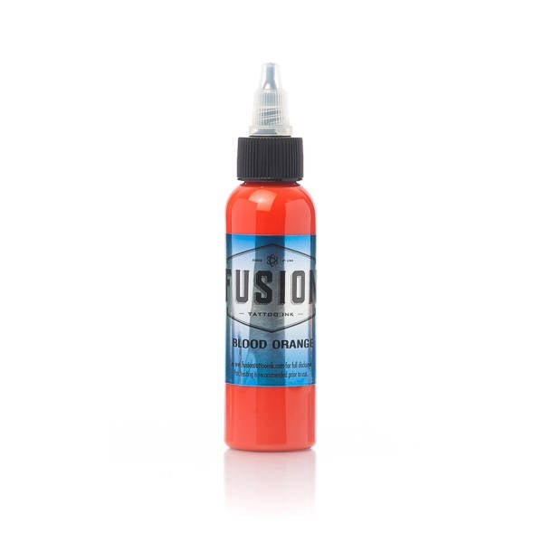 Premium Fusion Blood Orange Ink for Calligraphy, Art & Tattoos - Vibrant, Long-Lasting & Waterproof - Perfect for Artists, Designers & DIY Projects
