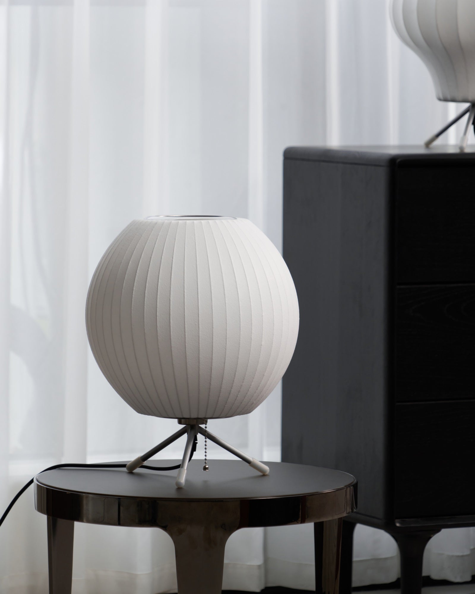 Nelson Tripod Table Lamp - Mid-Century Modern Adjustable Desk Light for Home Office, Living Room & Bedroom - Perfect for Reading, Working & Decor