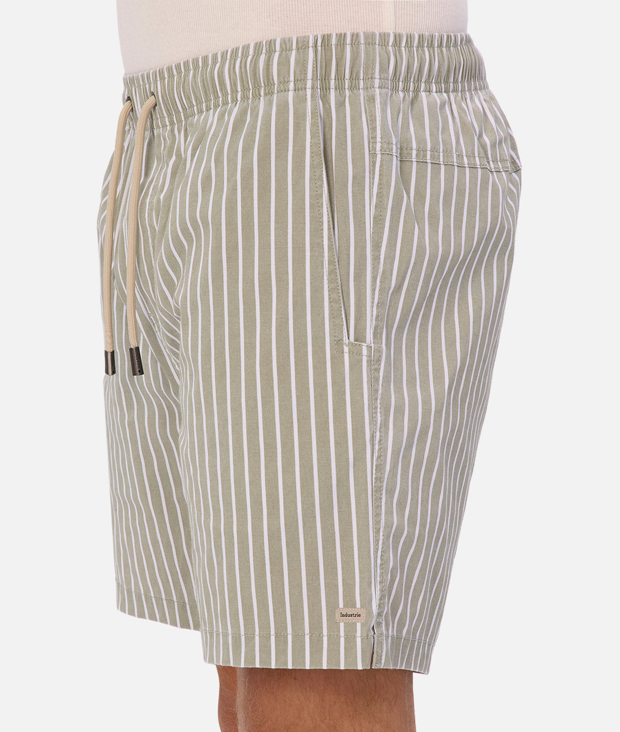 Antoni Swim Shorts for Men - Quick-Dry Olive & Off-White Beach Shorts | Perfect for Swimming, Surfing & Summer Vacations