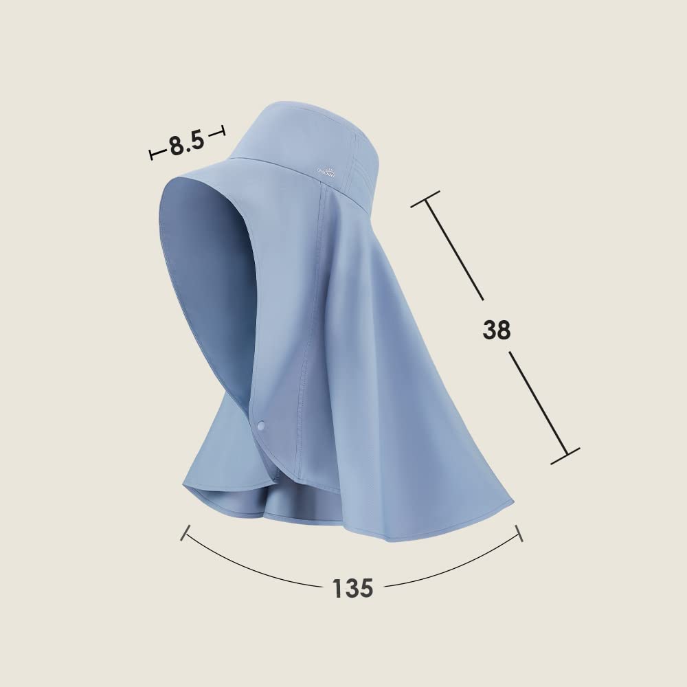 Men's & Women's Sun Hat - UPF 50+ Fishing & Gardening Cap with Neck Flap for Outdoor Activities