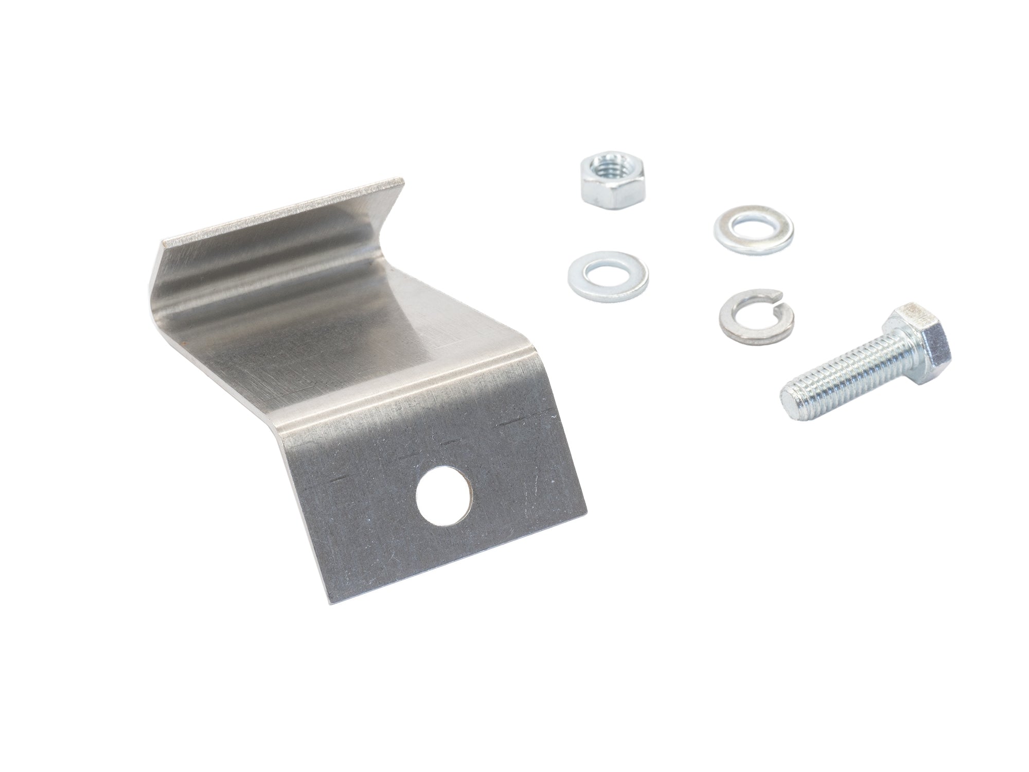 Battery Hold Down Bracket Kit (Non-Swivel) - Universal Car Battery Stabilizer for Secure Installation - Perfect for Automotive, Marine, and RV Battery Maintenance