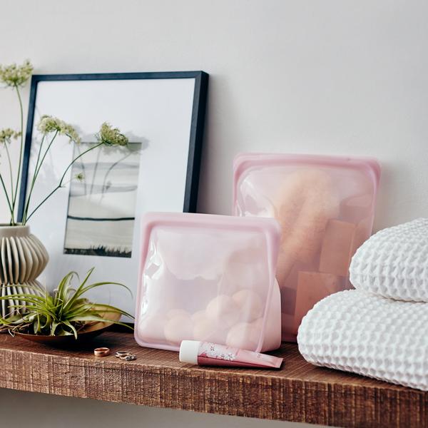 Stasher Reusable Silicone Storage Bags - Eco-Friendly Food Containers for Meal Prep, Snacks & Freezer Storage | BPA-Free, Leakproof & Dishwasher Safe