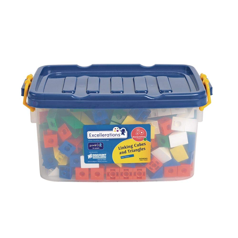 STEM Building Toys for Kids Ages 3+ | Excellerations Construction Blocks Set with 3/4