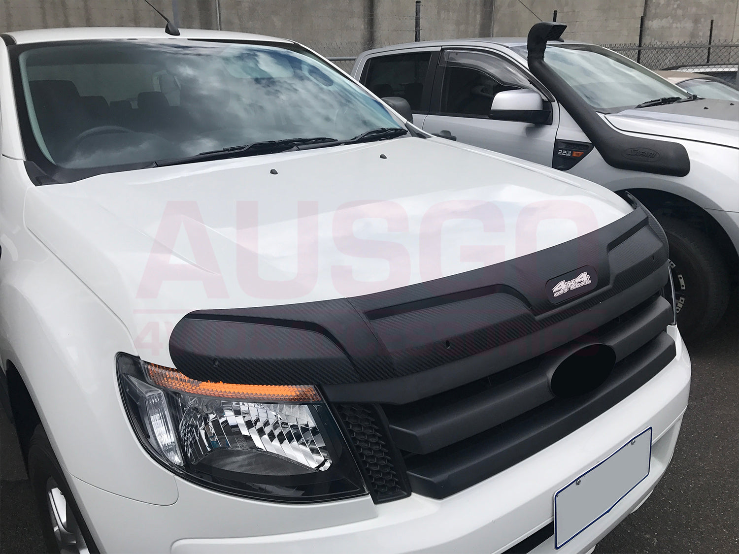 Ford Ranger 2012-2015 Hood Protector & Bonnet Guard - Durable Car Front End Protection for Off-Road & Highway Driving
