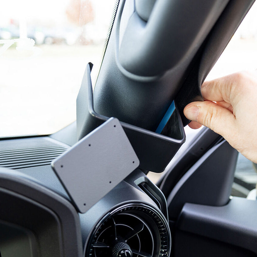 ClicOn No Holes Console Dash Mount for Toyota Prado 2024 2025 - Universal Phone Holder for Car - Perfect for GPS Navigation & Hands-Free Driving