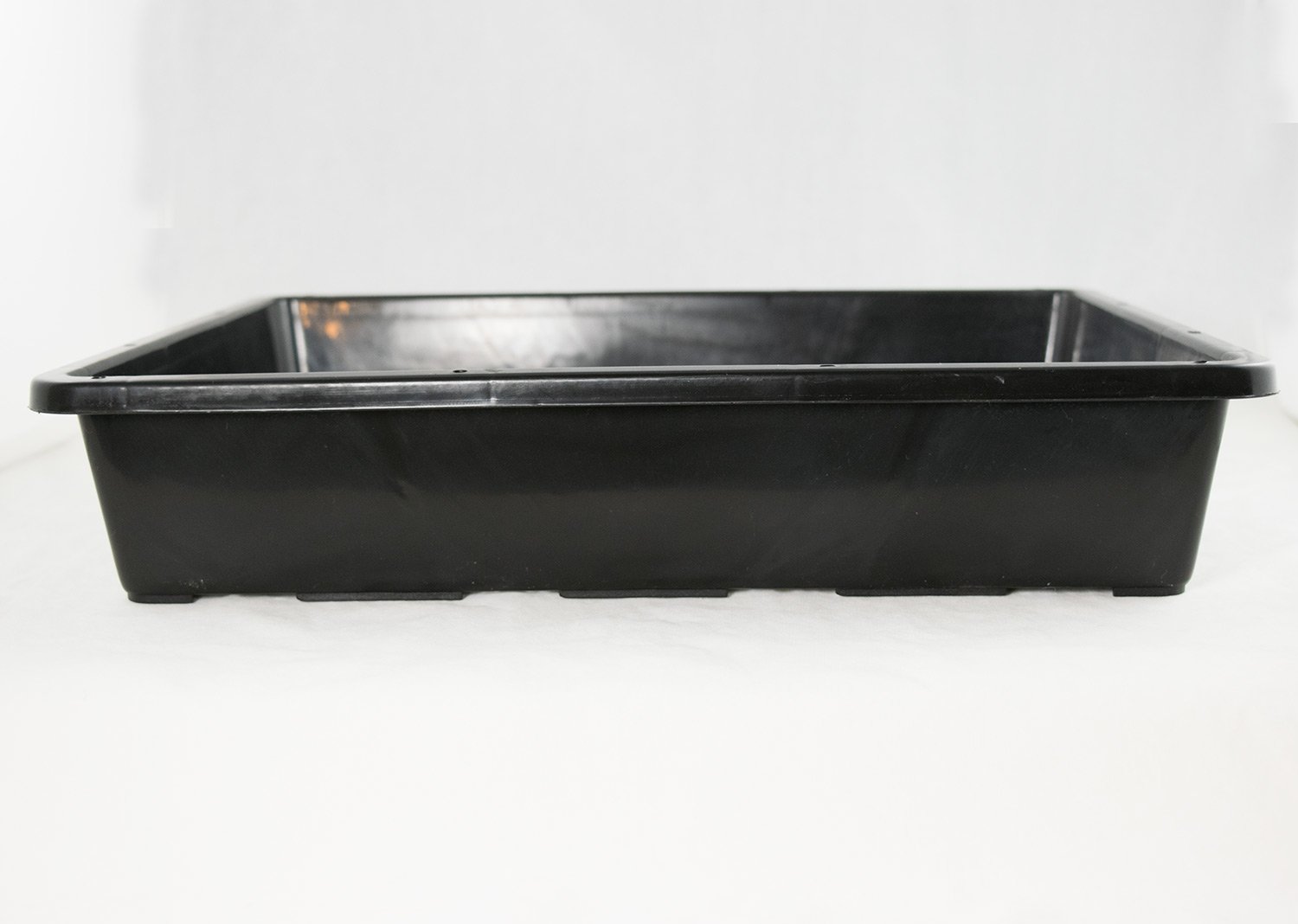 5 Pack Black Plastic Seedling Trays - 15