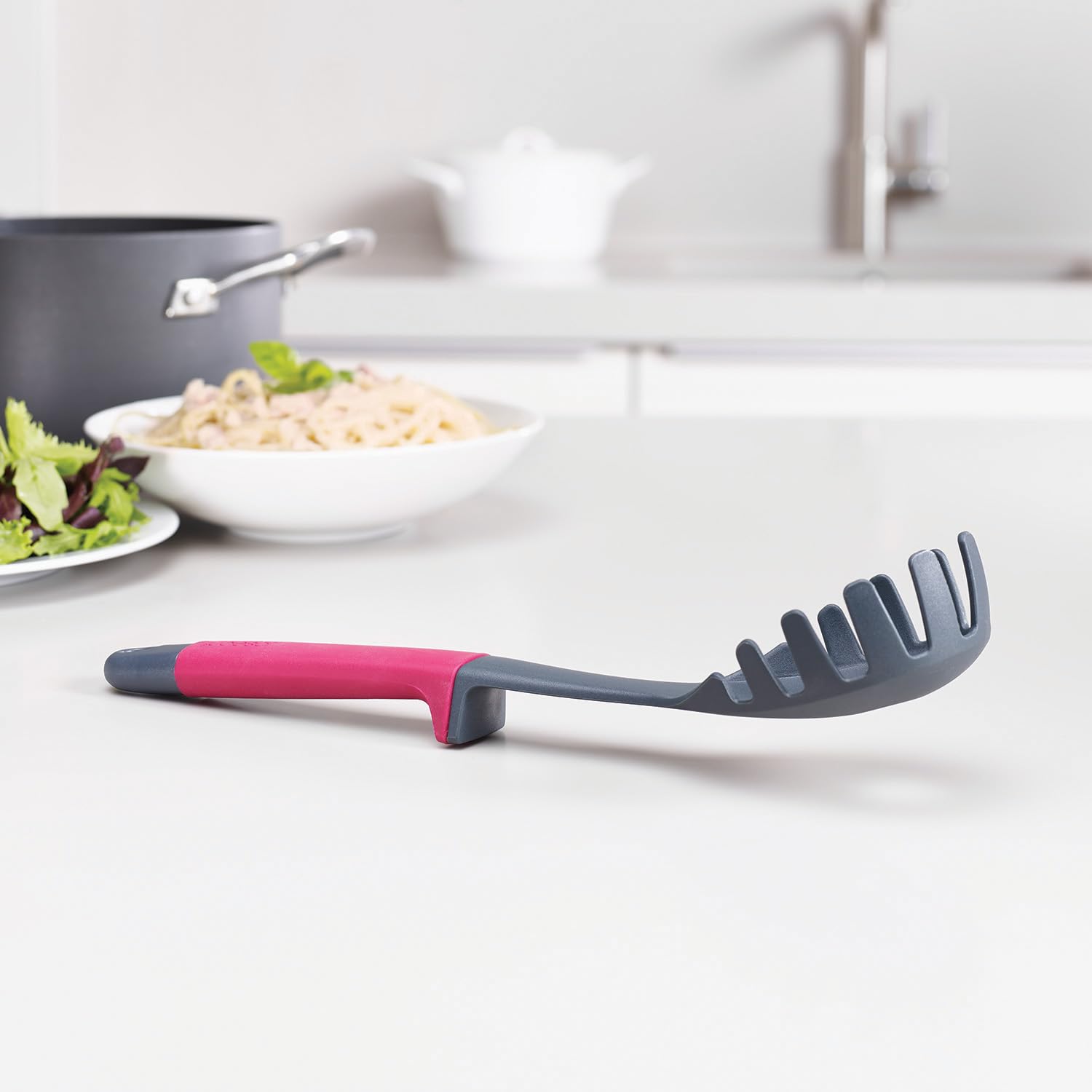 Joseph Joseph Elevate 6-Piece Kitchen Tool Set with Spatula, Spoon, Tongs & More - Premium Cooking Utensils for Baking, Frying & Meal Prep - Perfect for Home Chefs & Modern Kitchens